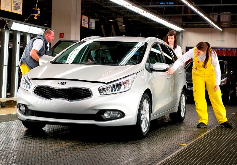 Kia Motors Slovakia dosiahla v roku 2012 trby vo vke 3,919 miliardy EUR
