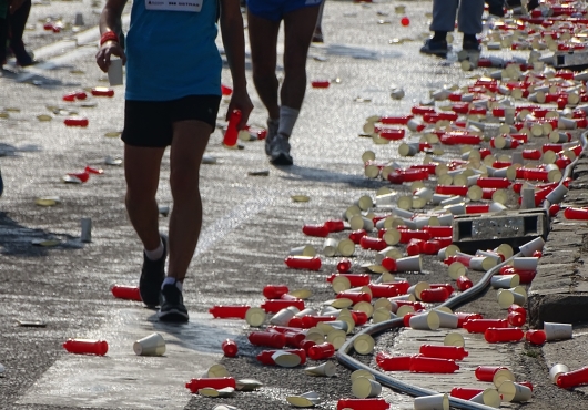 NATUR-PACK triedil plasty na Medzinrodnom maratne mieru v Koiciach