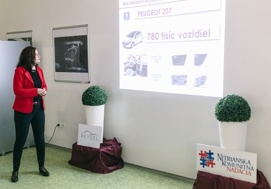 Reydel Automotive Slovakia, s.r.o. podpor projekty v Nitrianskom kraji