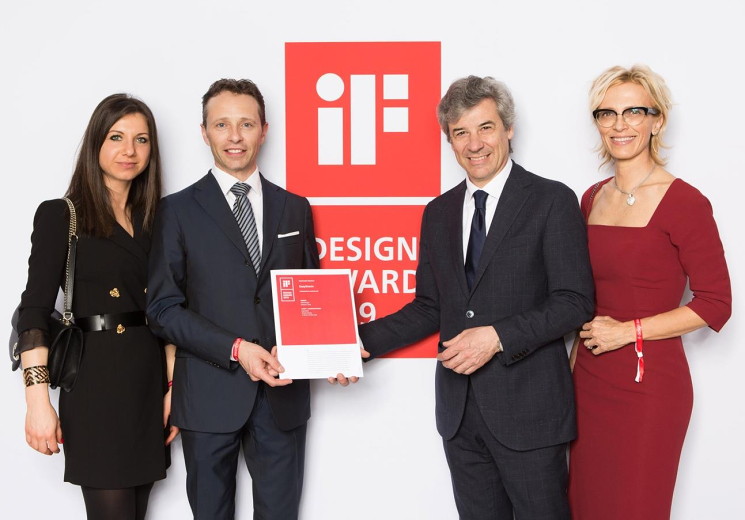 PIOVAN GROUP zskala cenu IF Design Award 2019 za nov temperan zariadenie Easytherm