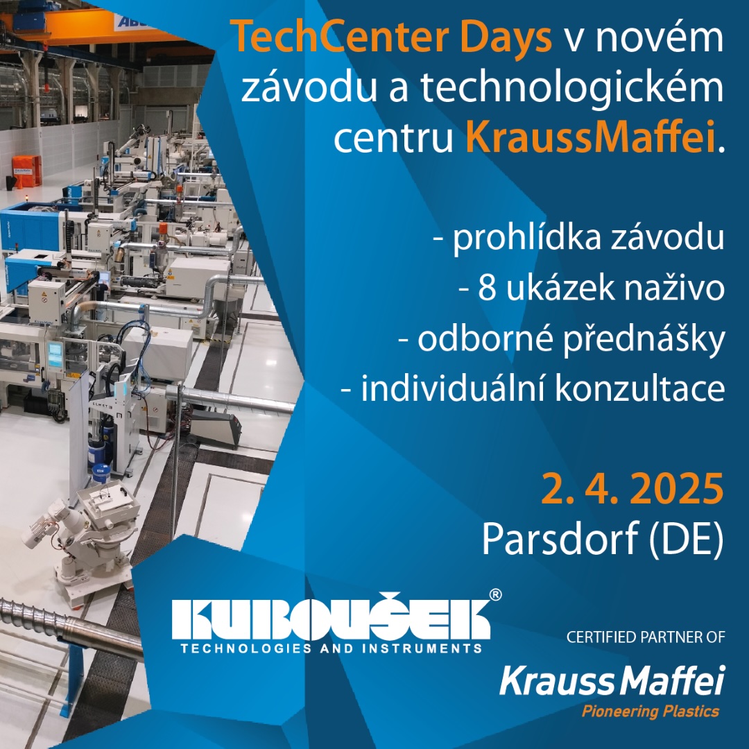 KUBOUŠEK: navštivte s námi Technologické centrum KraussMaffei