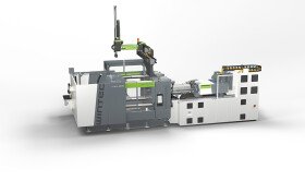 Efektívne fyzikálne penenie pre interiérové aplikácie: ENGEL predstavuje na veľtrhu K 2025 integrovanú výrobnú bunku WINTEC s t win