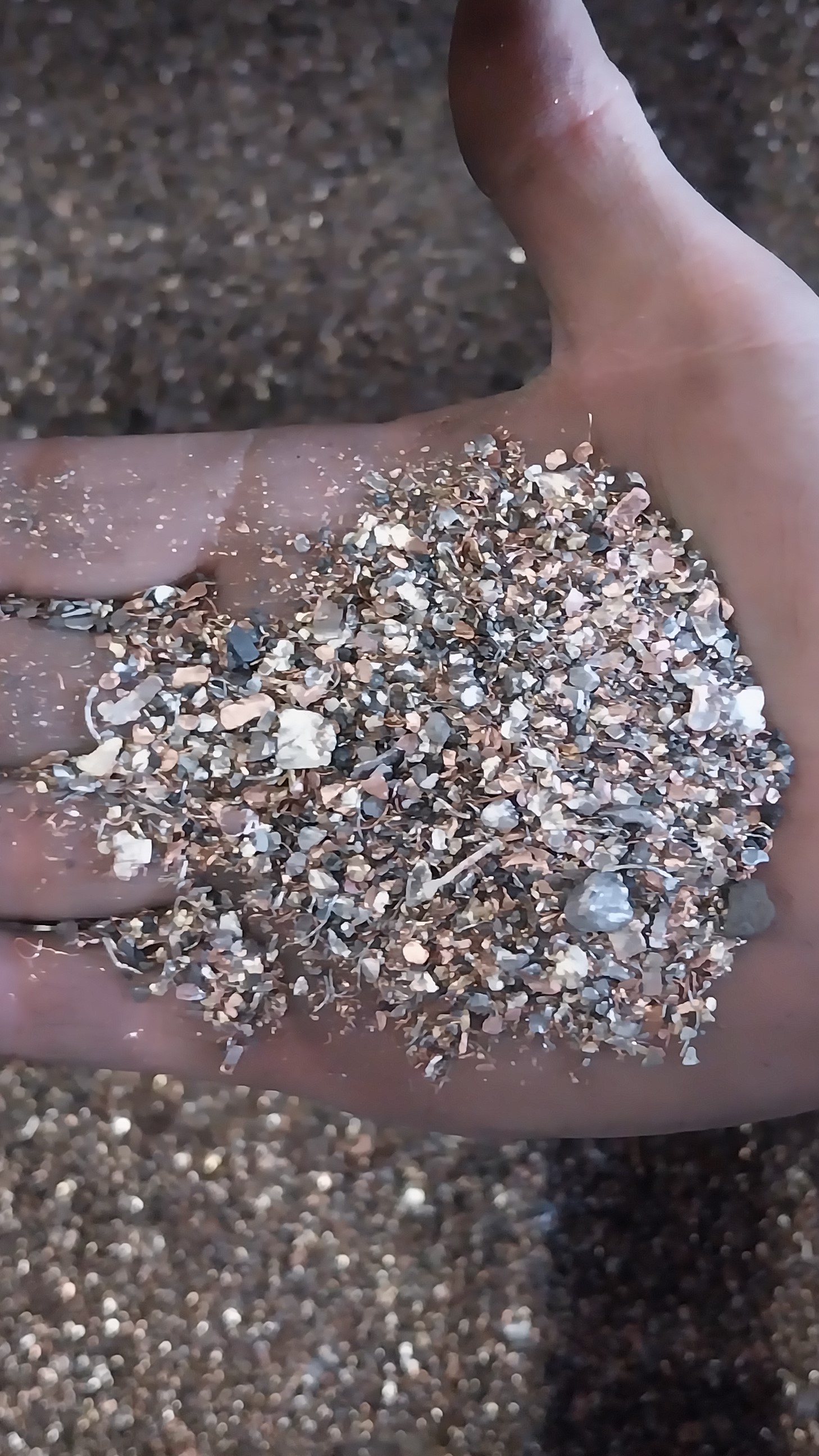 Mix drobné frakce Ms, Bz, Nerez, Fe,Cu